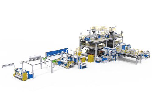 SMS composite nonwoven machine with ASEN Nonwoven Machine