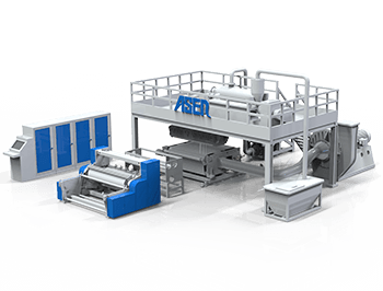 ASEN m meltblown nonwoven machine with ASEN Nonwoven Machine