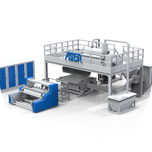 ASEN Meltblown Nonwoven Machine with ASEN Nonwoven Machine