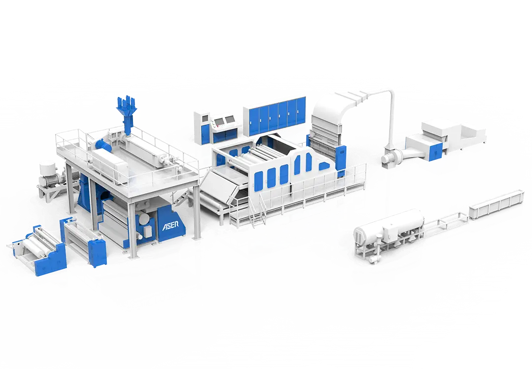 Meltblown Acoustic Felt Production Line1 with ASEN Nonwoven Machine